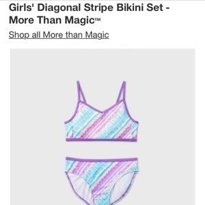 Target Girls two piece swim